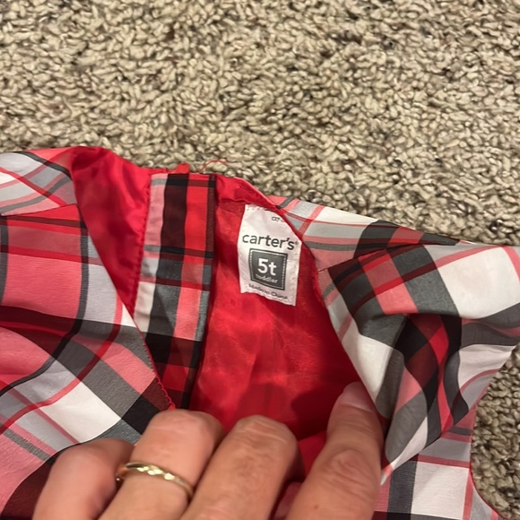 5t carters adorable holiday dress - Picture 4 of 4